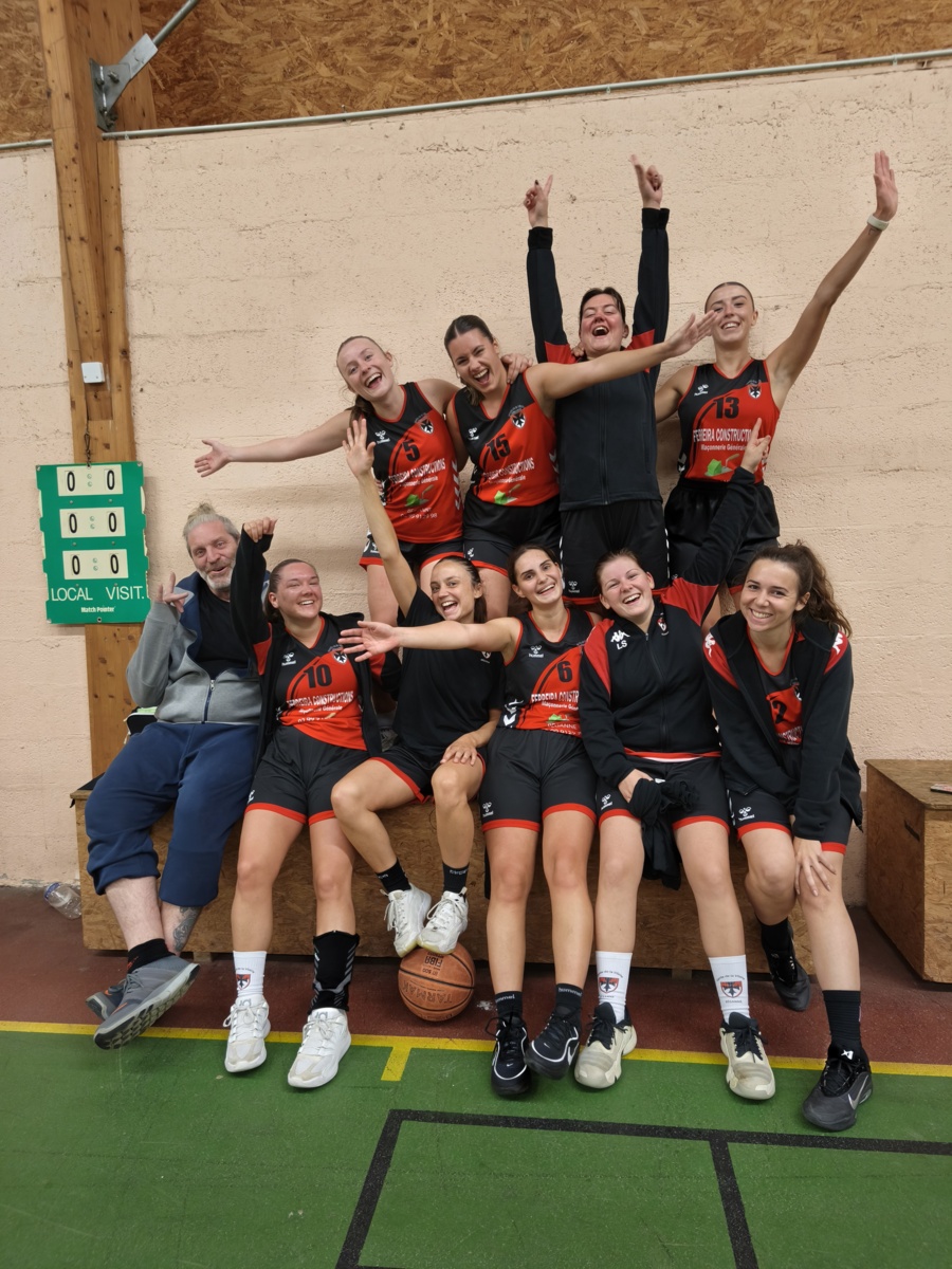 Début canon de nos basketteuses seniors !
