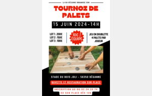 Tournoi de palets Béganne