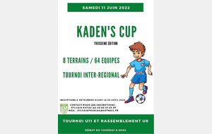 Kaden's Cup U11 et U9