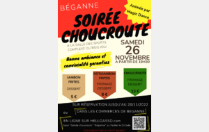 Soirée Choucroute