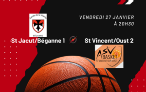 Seniors Basket 1 - St Vincent/Oust 2