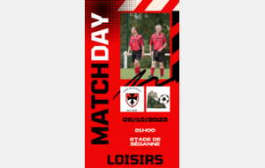 Match Loisirs face à St Gravé