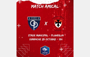 Match amical face à la Gentienne Pluherlin