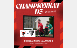 Onzième match de championnat face à Malansac C