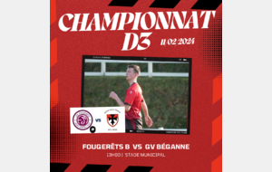 Douxième match de championnat face aux Fougerêts/St Martin B