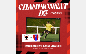 Quinzième match de championnat face à Basse Vilaine C
