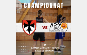 Basket- Sixième match de championnat phase 2 face à St Vincent