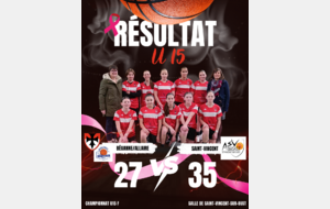BASKET - U15F (Béganne/Allaire) VS Laounée