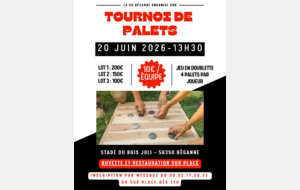 Tournoi de palets